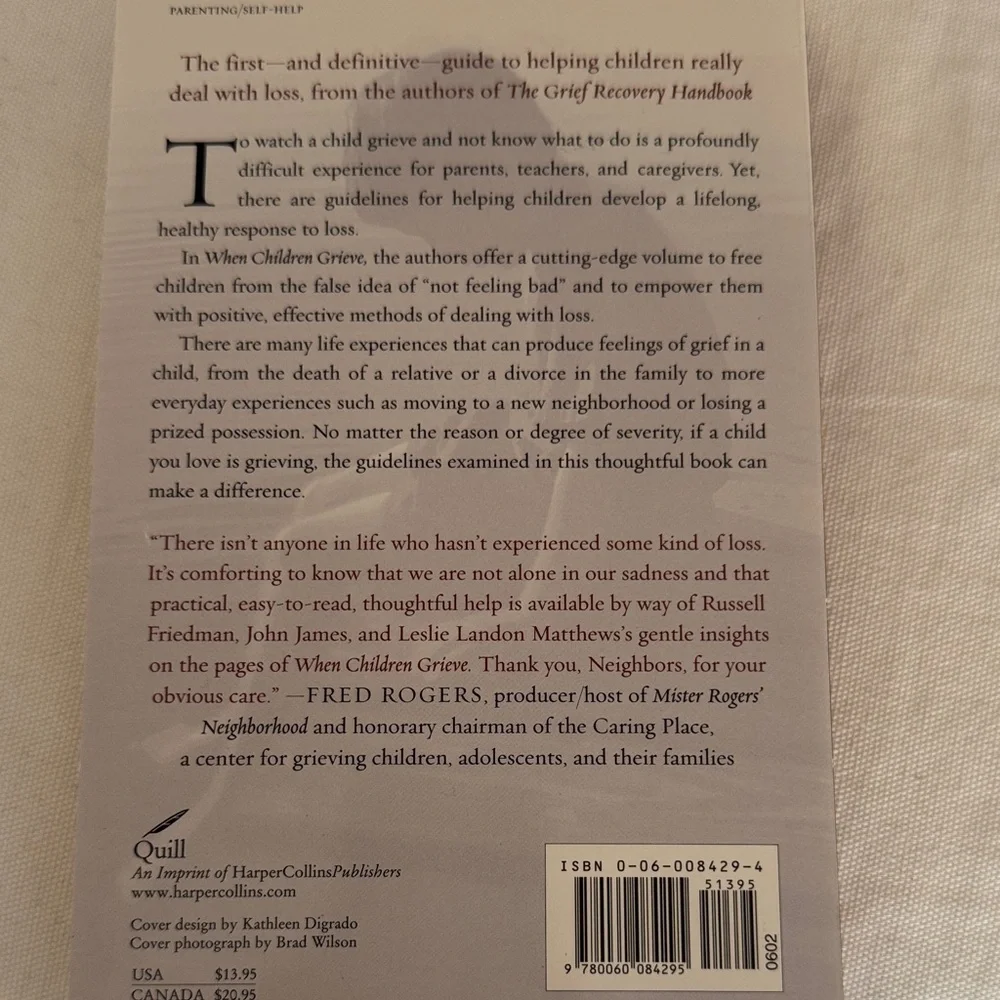 When Children Grieve Book - Picture 3 of 3